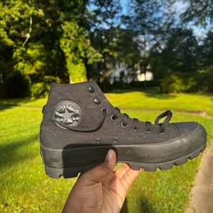 Converse all start platform size 9